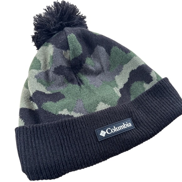 Columbia Other - Columbia‎ Polar Powder II Beanie Hat Camo Omni-Heat Infinity Outdoor Ski Unisex